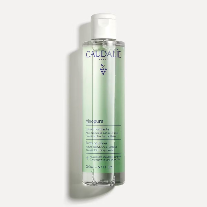 Caudalie Vinopure Purifying Toner with Salicylic Acid - 200mL