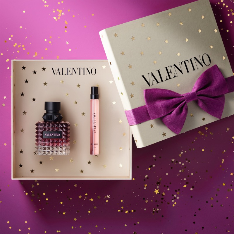 Valentino Born in Roma Donna Intense Eau de Parfum Intense 50ml + 10ml Fragrance Gift Set Valentino Born in Roma Donna Intense Eau de Parfum Intense 50ml + 10ml Fragrance Gift Set