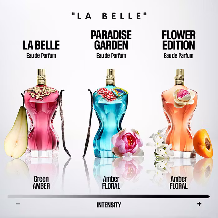 JEAN PAUL GAULTIER "La Belle" Flower Edition Eau de Parfum Spray 100ml JEAN PAUL GAULTIER "La Belle" Flower Edition Eau de Parfum Spray 100ml