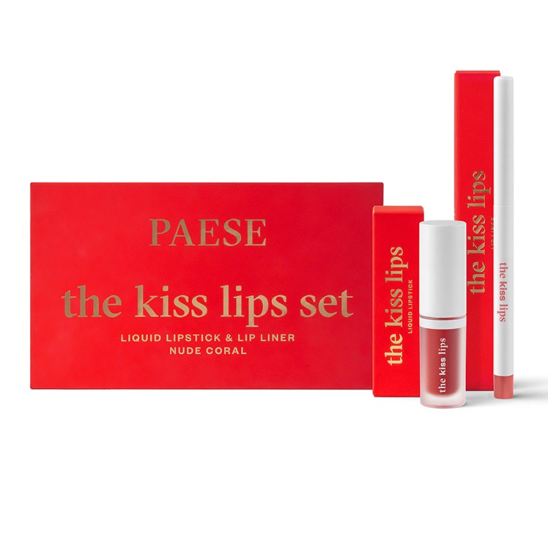 Paese The Kiss Lips Set 02 Nude Coral