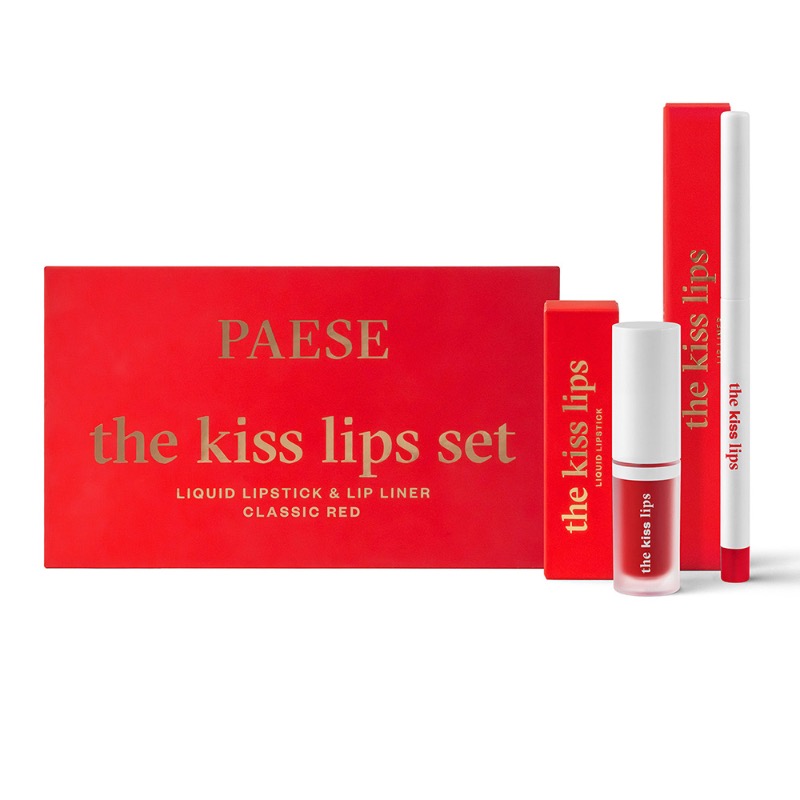 Paese The Kiss Lips Set 06 Classic Red