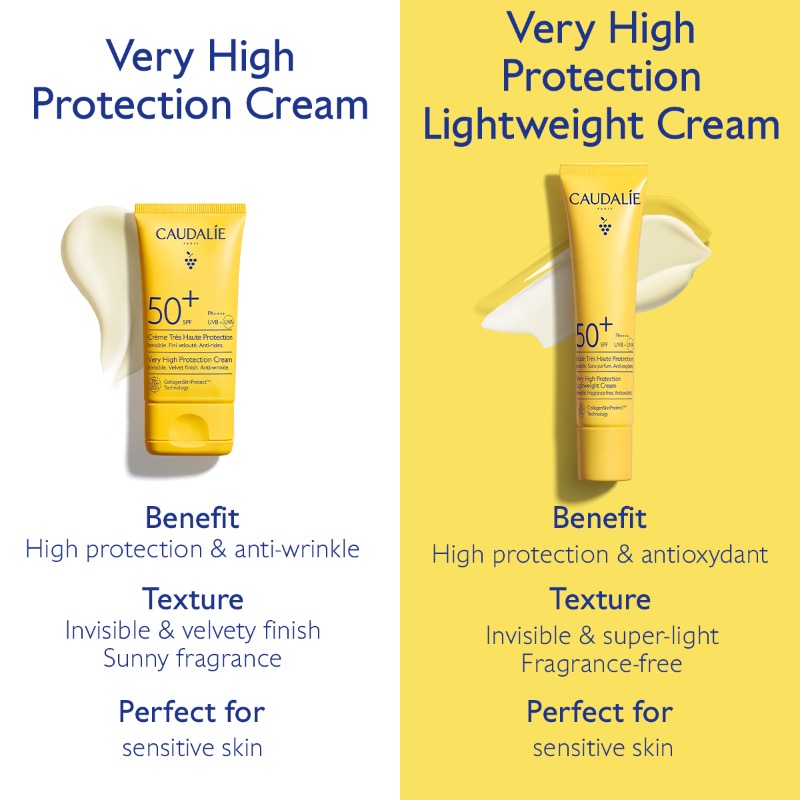 CAUDALIE Very High Protection Lightweight Cream SPF50+ 50ml CAUDALIE Very High Protection Lightweight Cream SPF50+ 50ml
