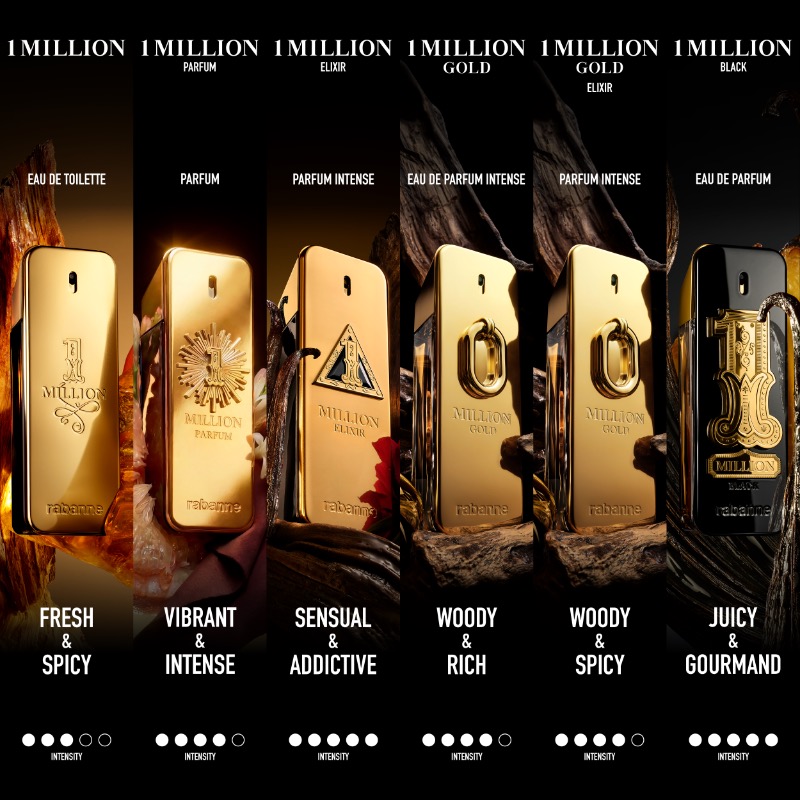 Rabbane 1 Million Black Eau de Parfum 100 ml Rabbane 1 Million Black Eau de Parfum 100 ml