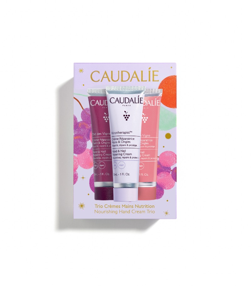 CAUDALIE NOURISHING HAND CREAM TRIO